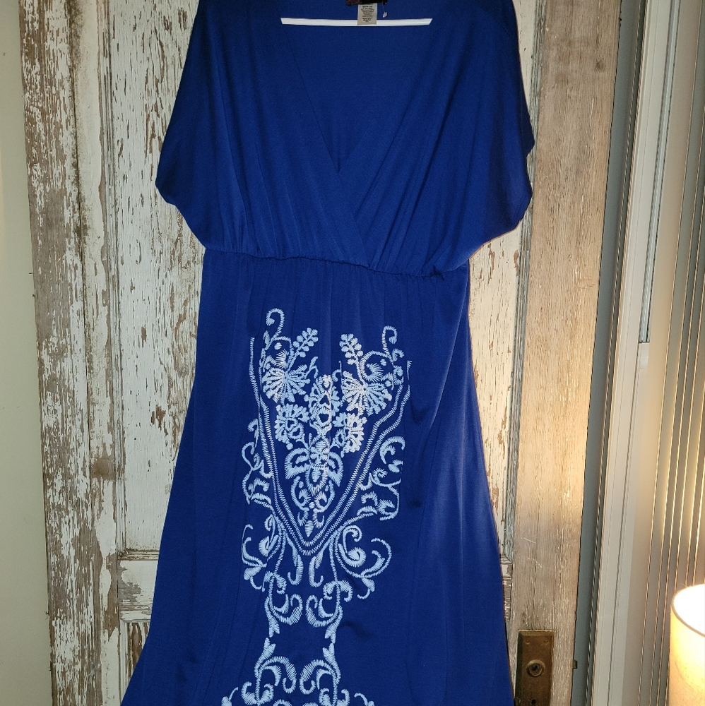 Xl maxi dress royal blue